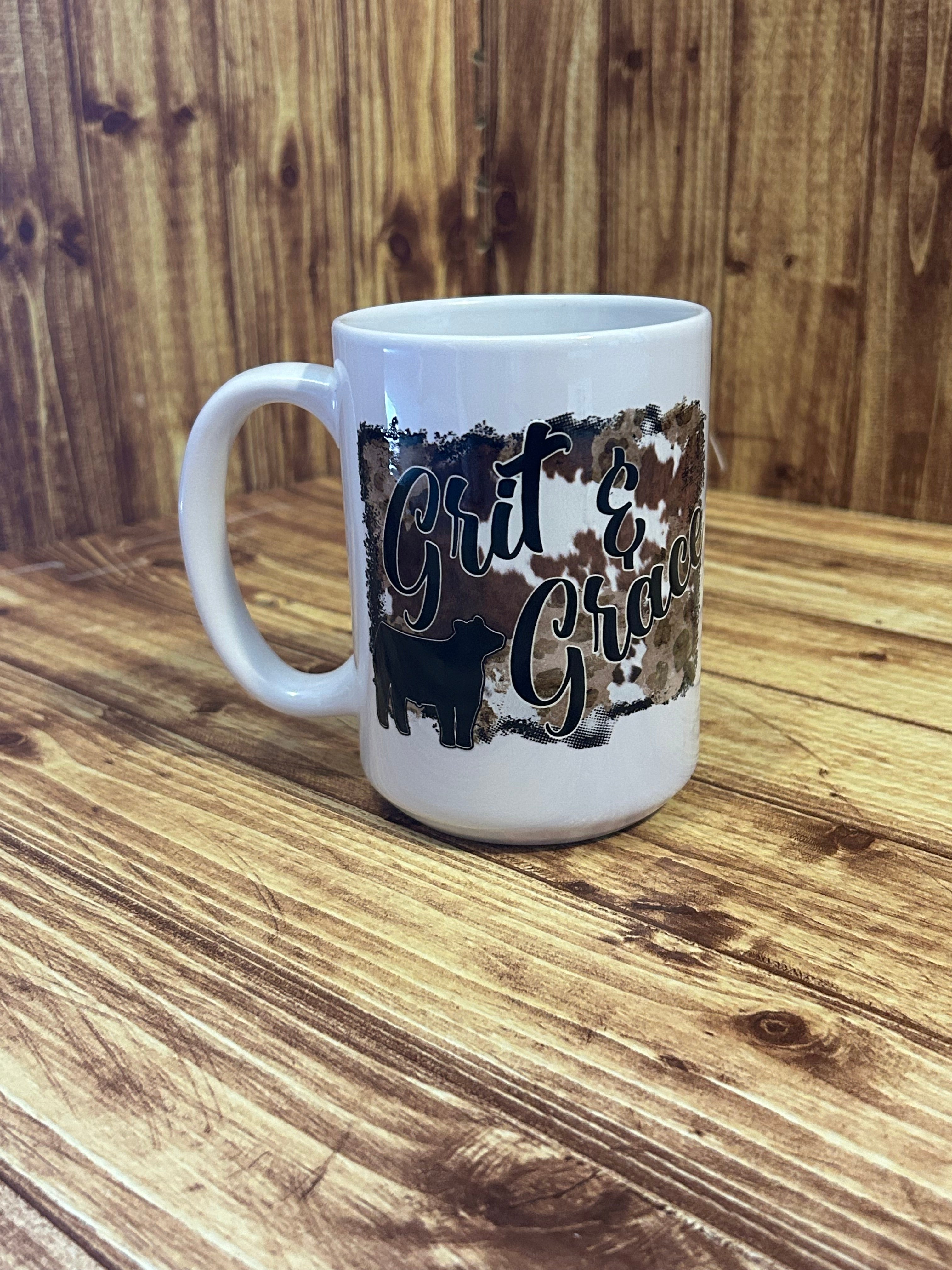 15oz Grit and Grace Mug