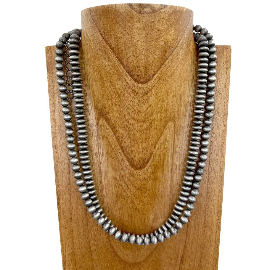 Stacked Navajo Pearl Necklace