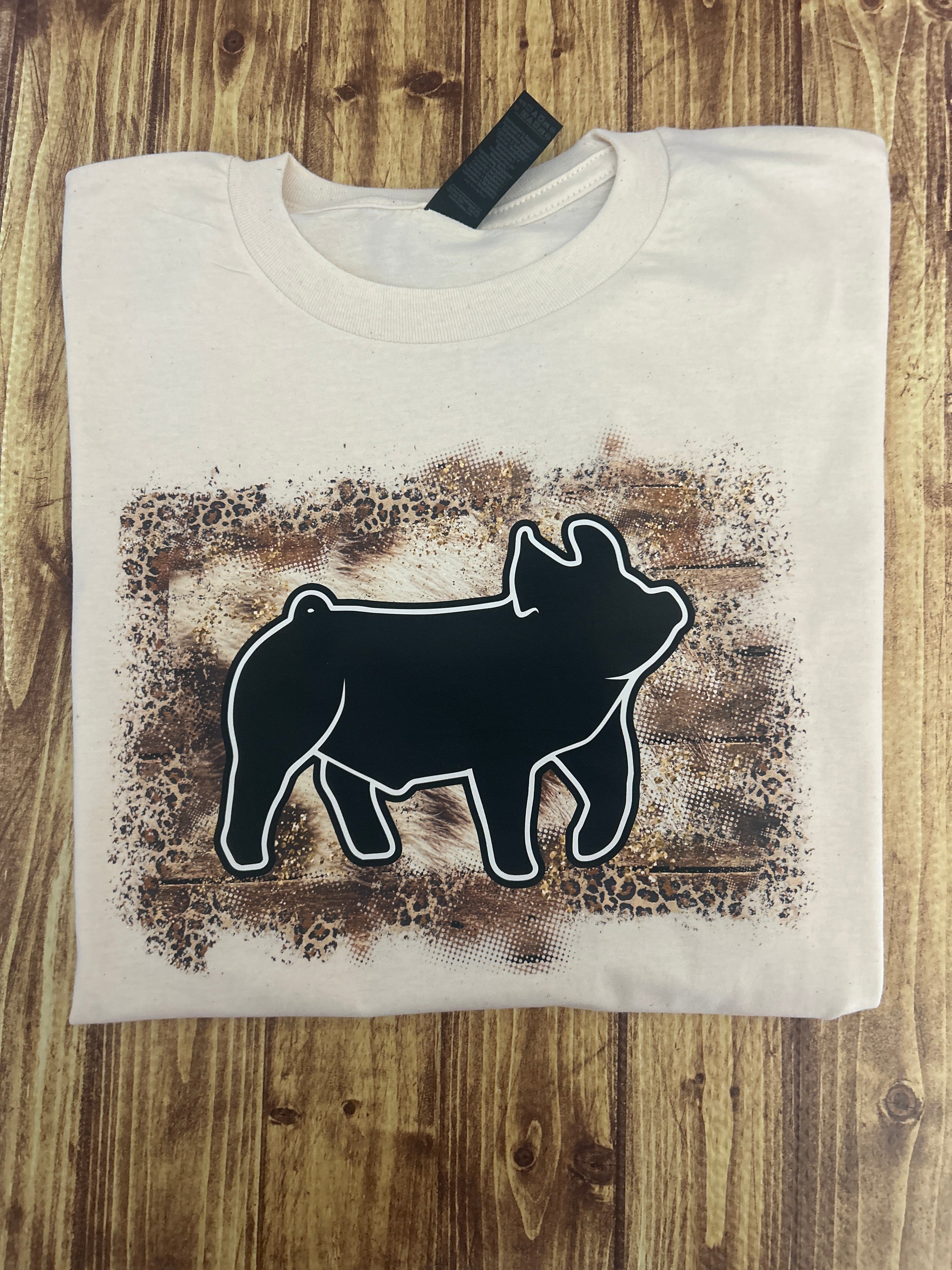 Tan Pig Shirt