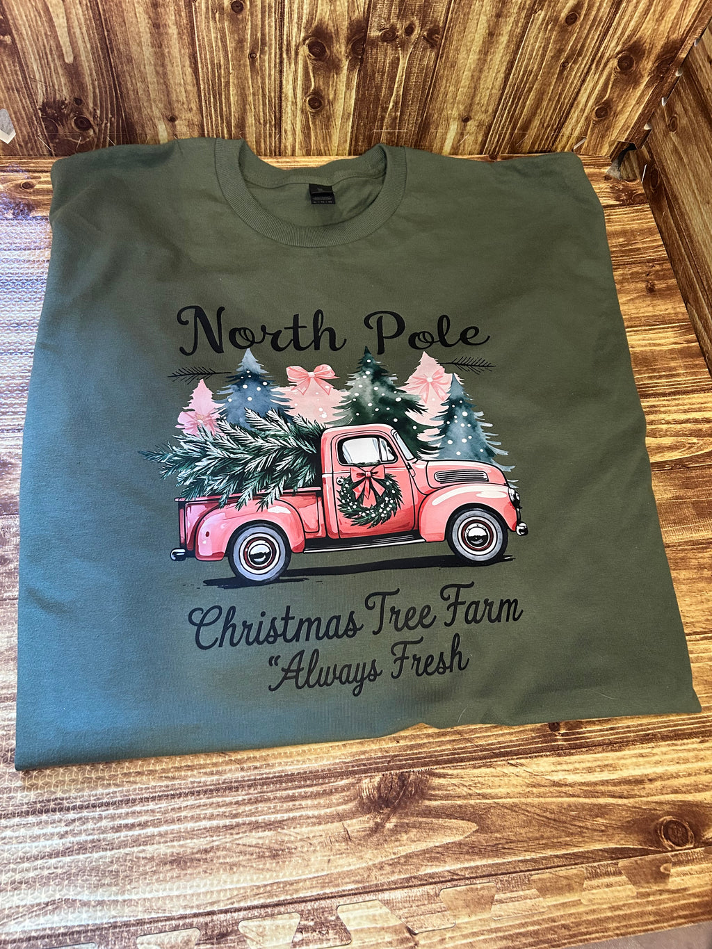 North Pole Christmas Truck