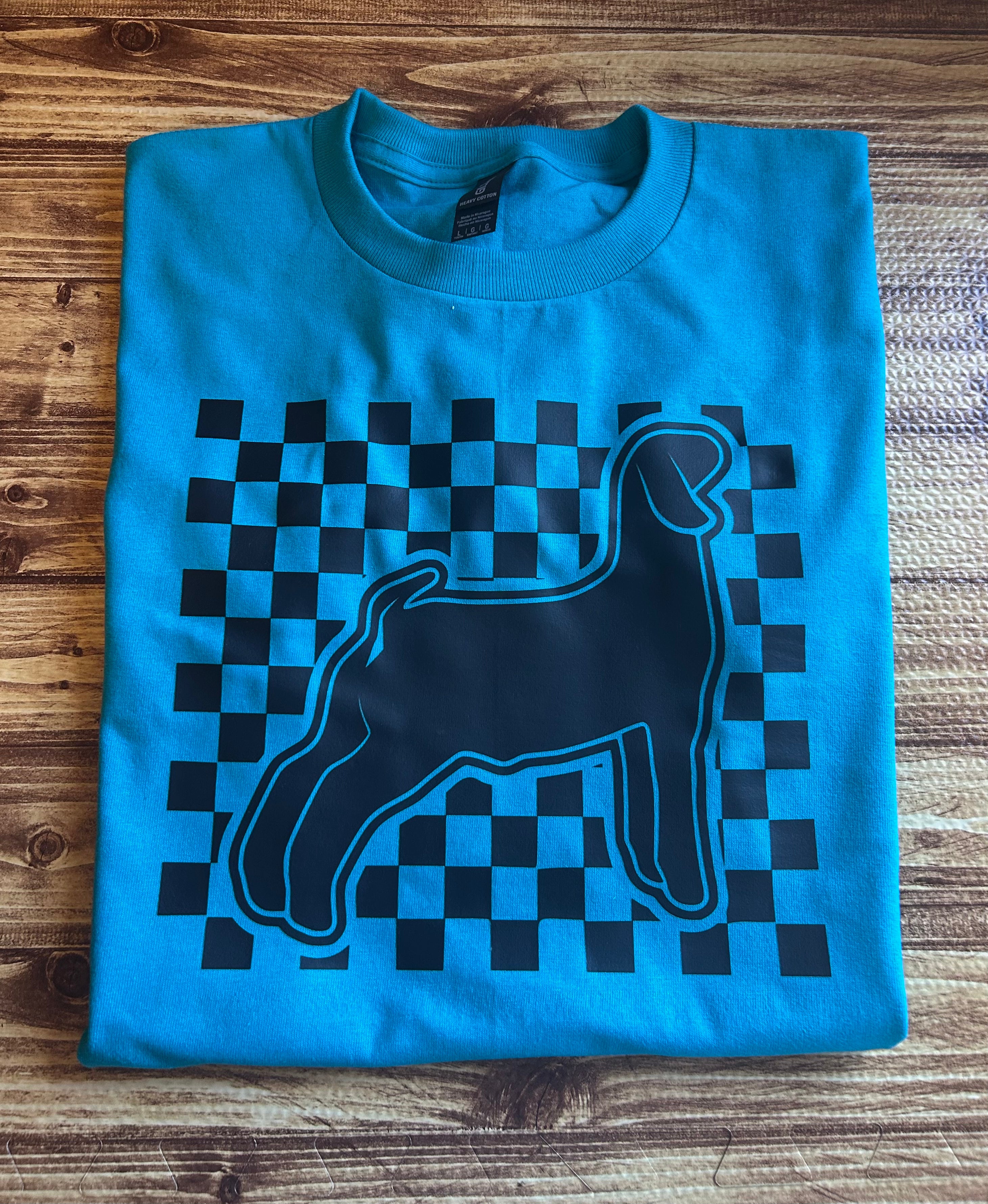 Goat Checkered TShirt
