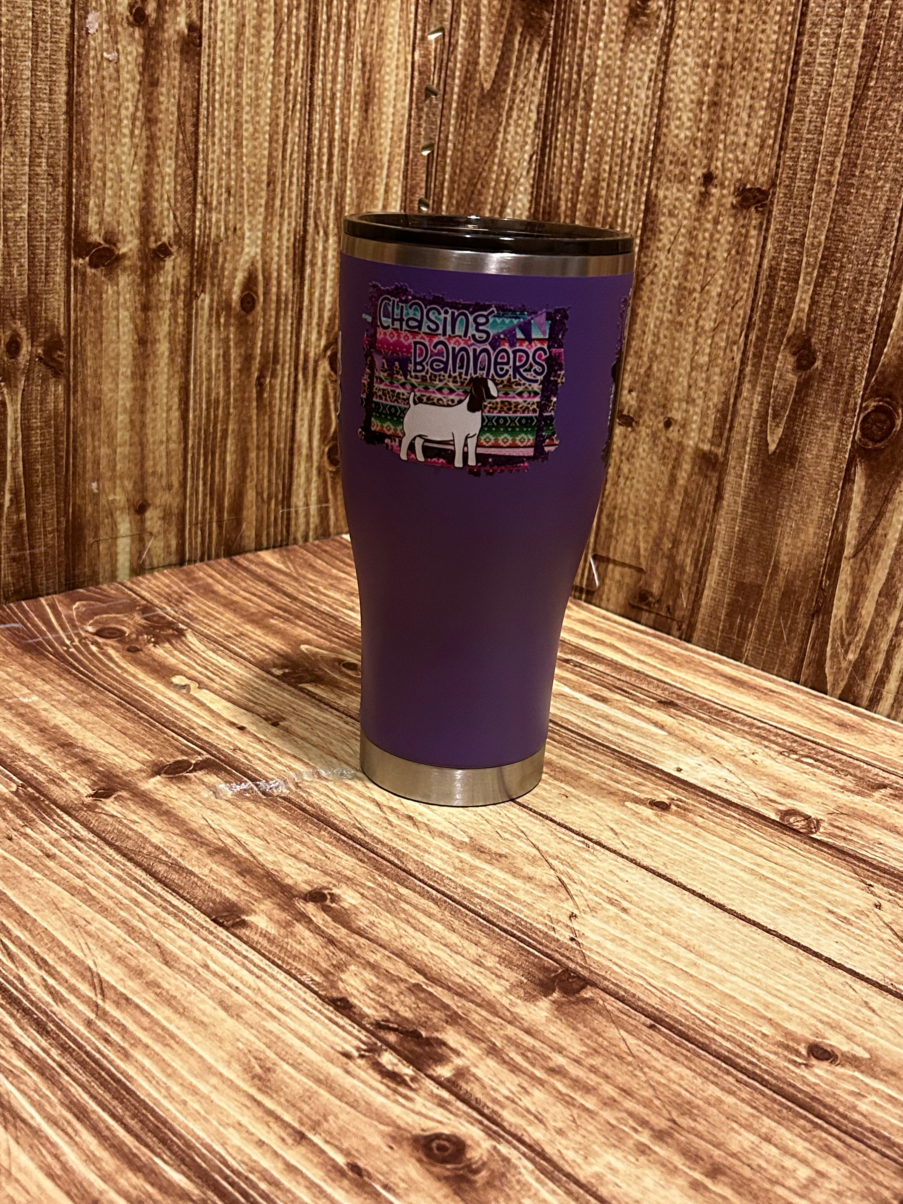 Chasing Banners 30oz. Tumbler-Goat