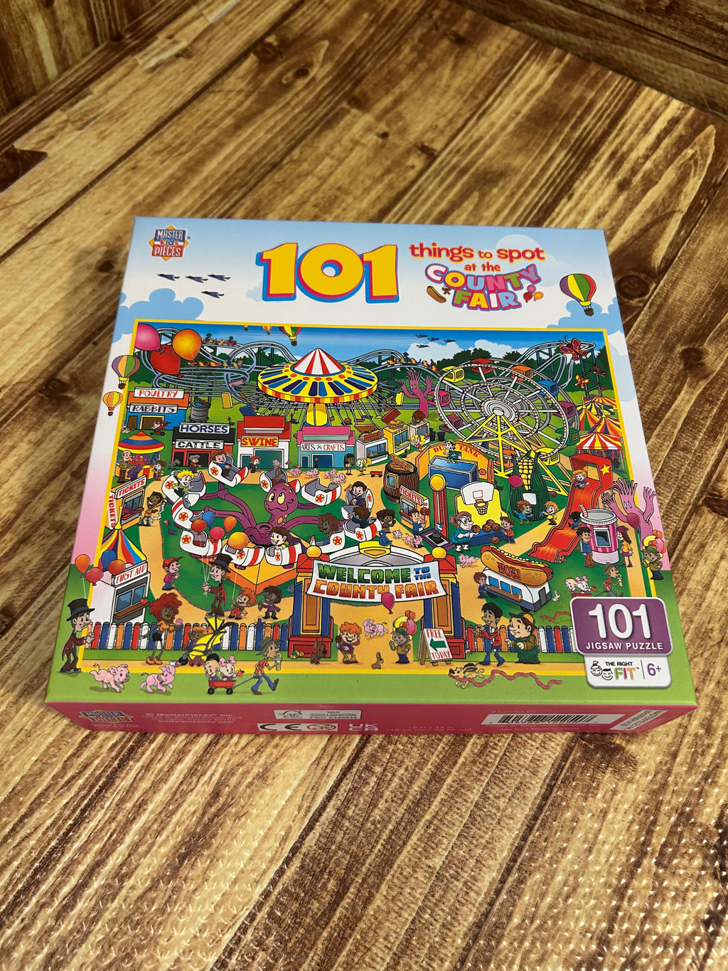 Puzzle-101 Things to Spot at the County Fair