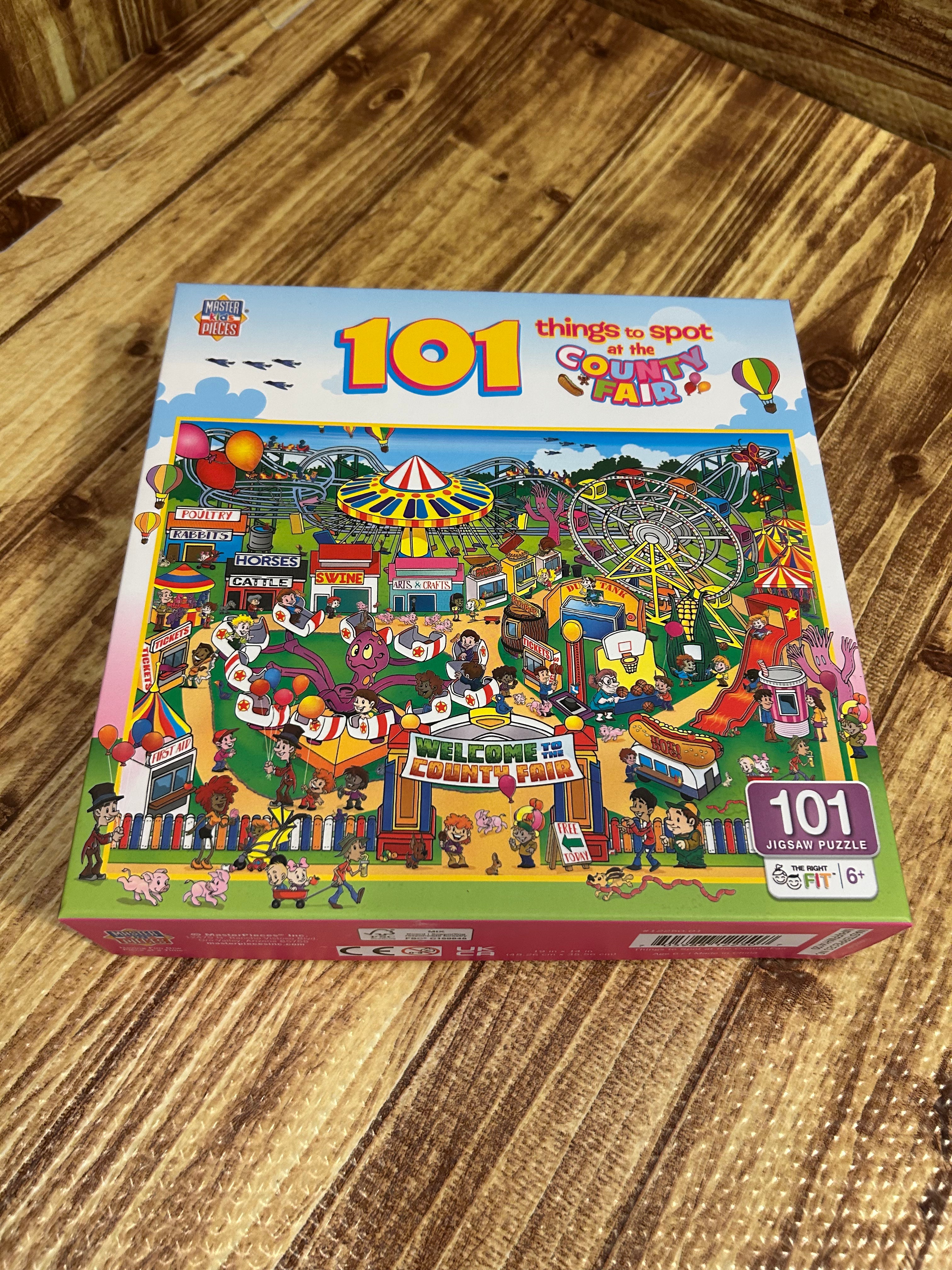 Puzzle-101 Things to Spot at the County Fair