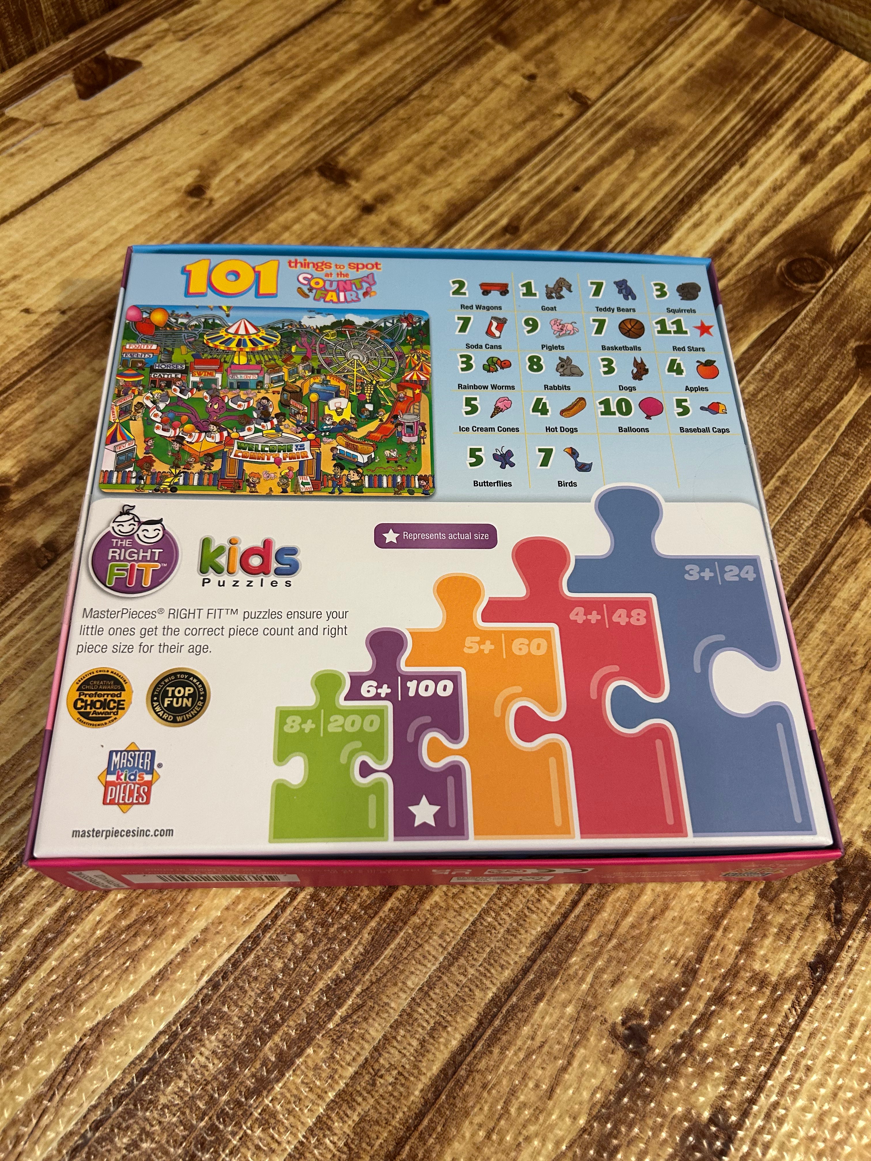 Puzzle-101 Things to Spot at the County Fair