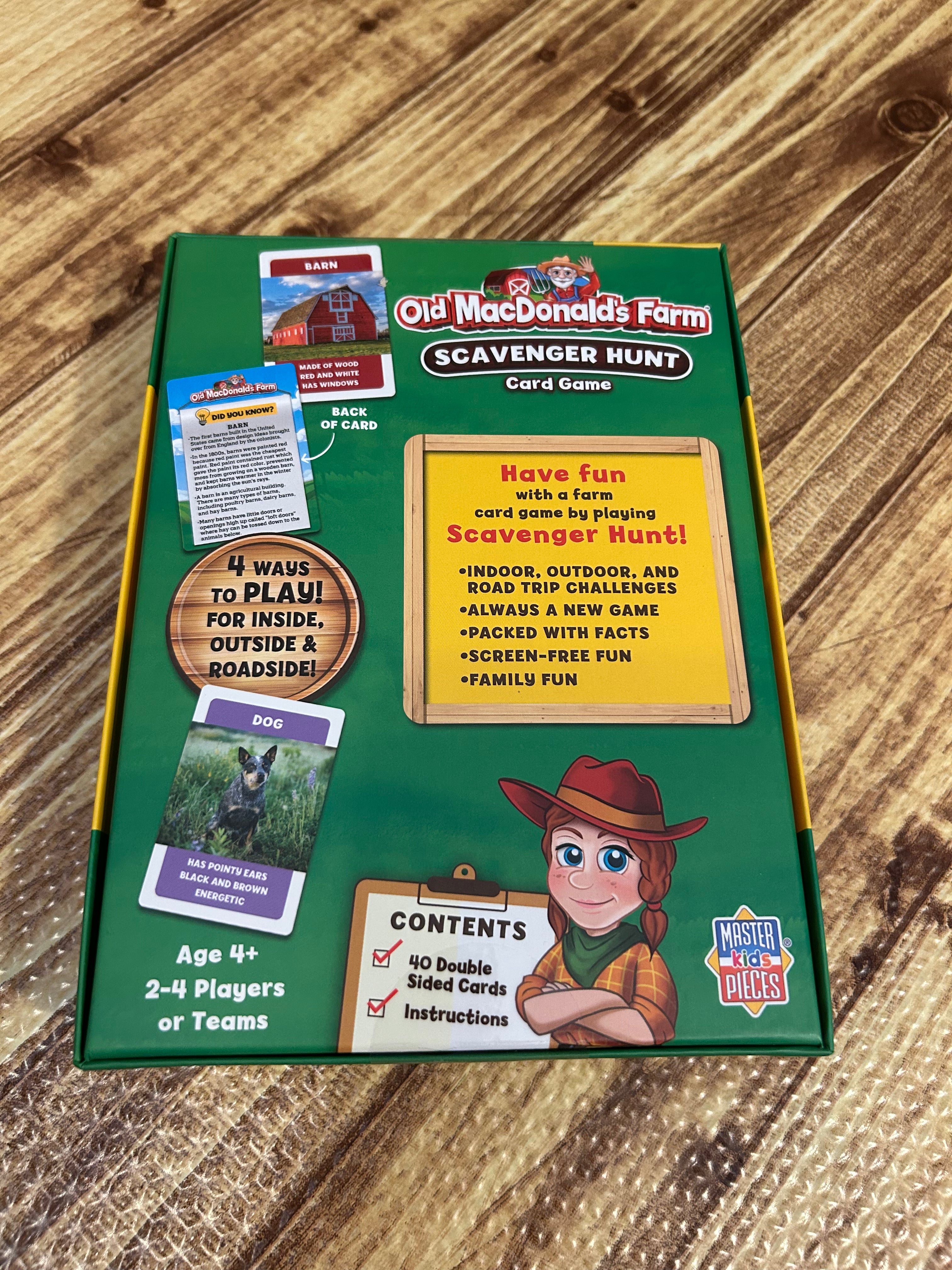 Old MacDonald Farm- Scavenger Hunt