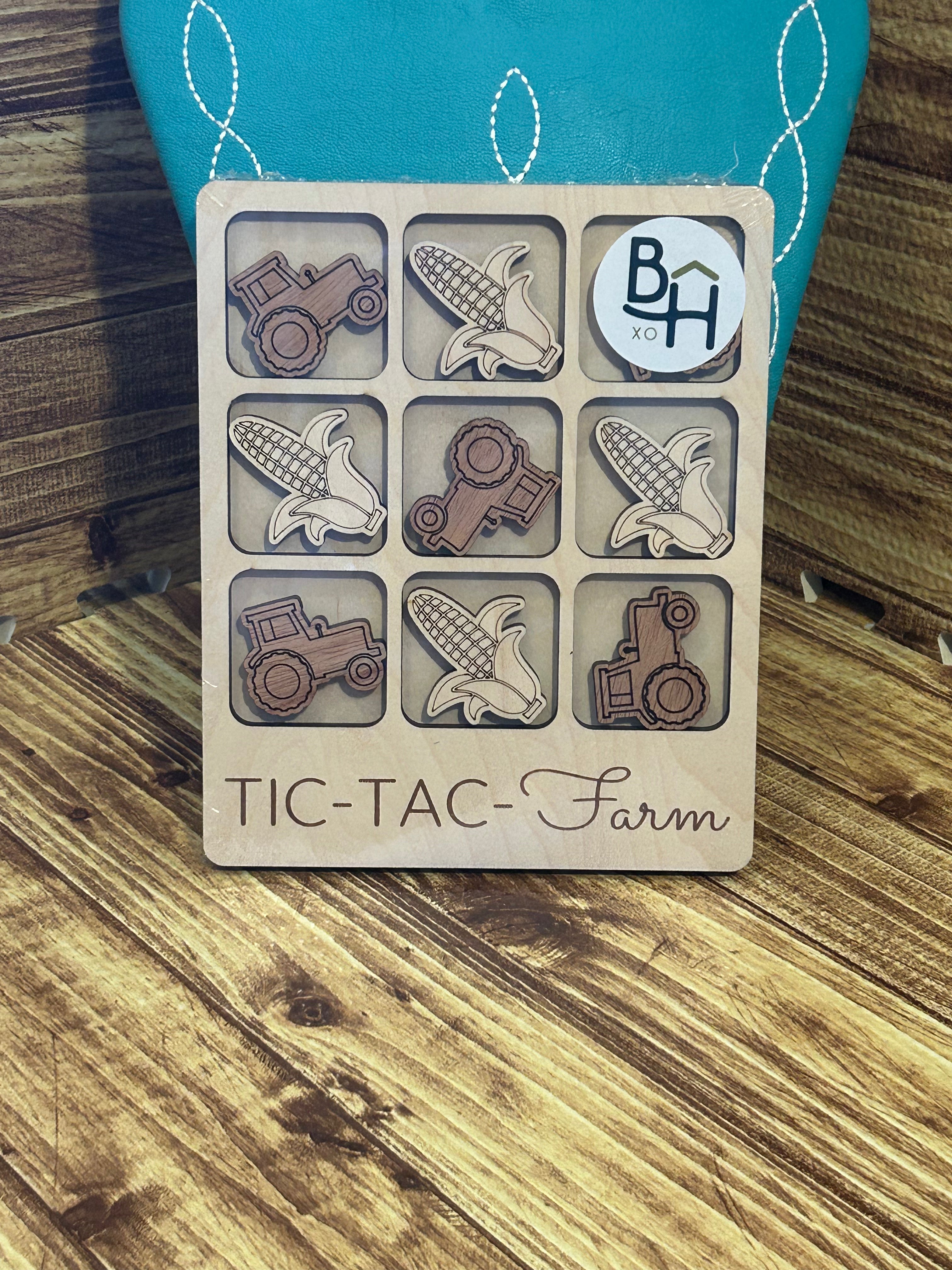 Farm Tic-Tac-Toe Game