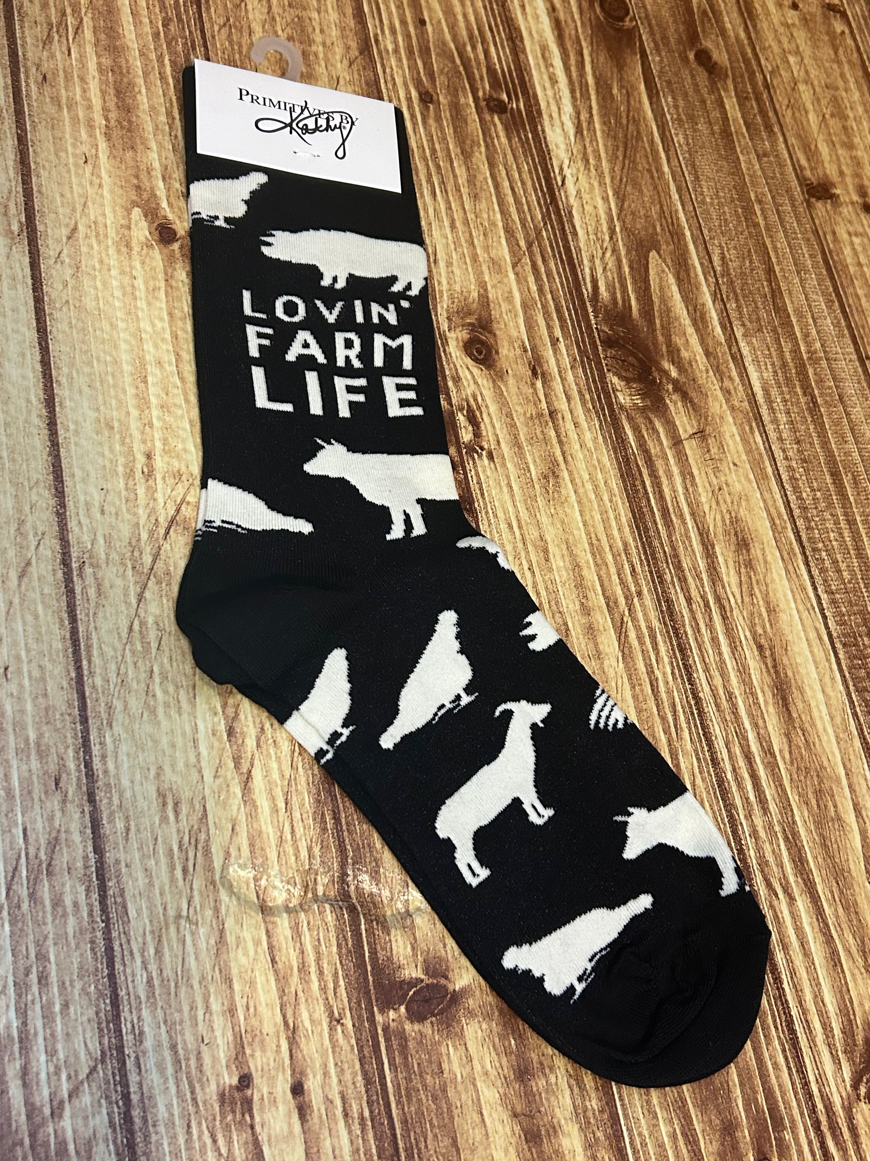 Lovin' Farm Life Socks