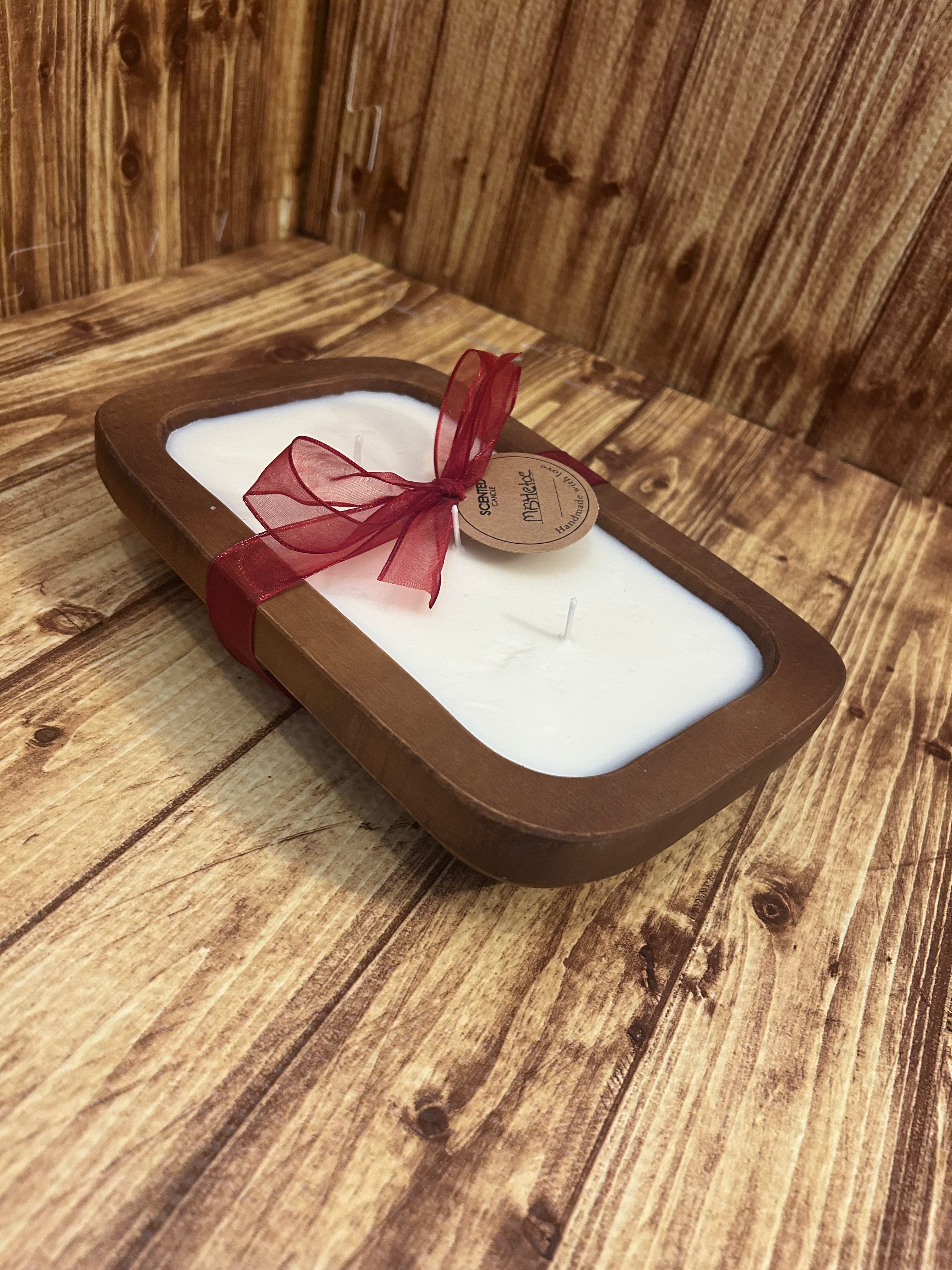 Rectangle Candle Dough Bowl
