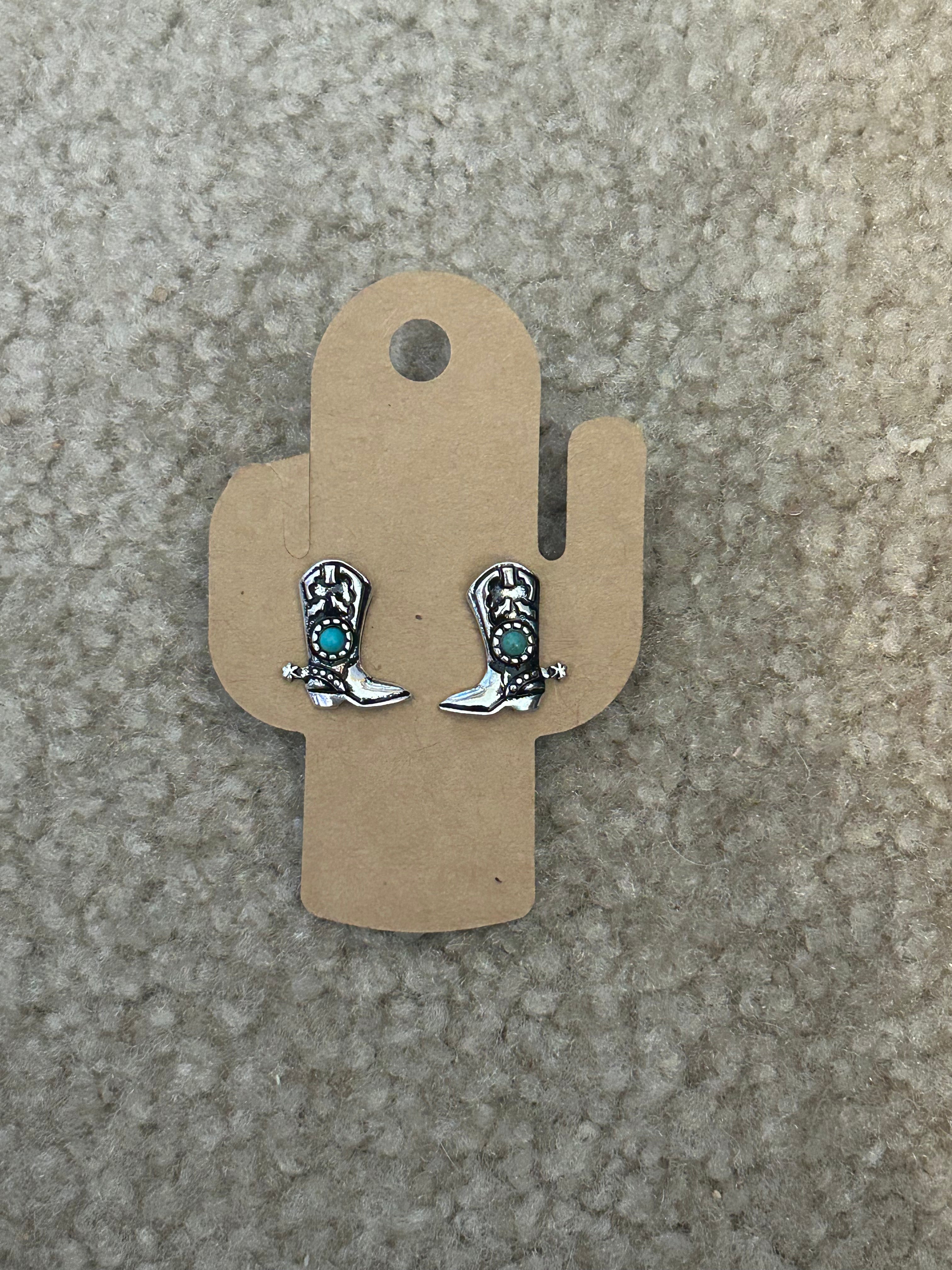 Boot Earrings